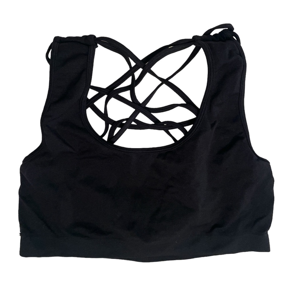 Electric Yoga Black Strappy Sports Bra